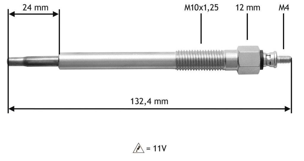 Bougie de préchauffage VALEO 345163